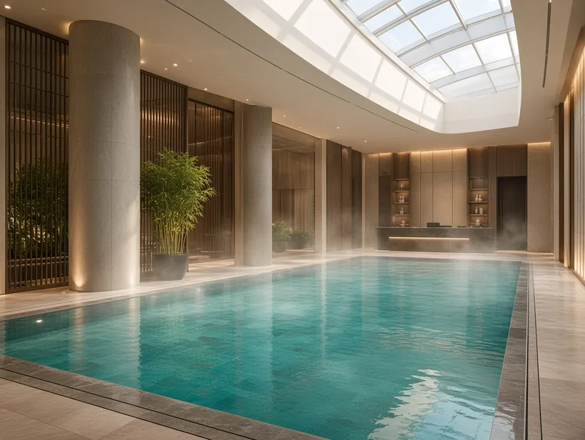 Hot spring pools